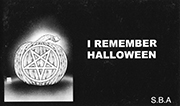I Remember Halloween